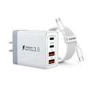 40W Wall Charger - Dual Fast Charging System
