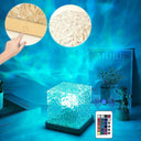 Calming Water Ripple Lamp for Bedroom