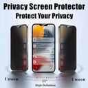 iPhone 14 Pro Max Privacy Glass Anti-Spy Shield 3 Pack