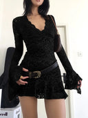 Dress for Women: Breathable Mesh Lace