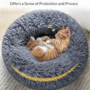 40-90cm Round Pet Bed for Large Dog and Cat Winter Comfort
