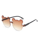 Adorable Cartoon Bear Sunglasses for Kids UV400 Protection