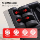 2026 New Zero Gravity Full Body Massage Chair - 10 Fixed Rollers, with Heating, Foot Massage, and Touchscreen Controls