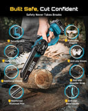 Effortless High Branch Trim Cordless Saw