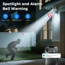 Smart Outdoor Security Camera 8MP 360 Coverage Alerts