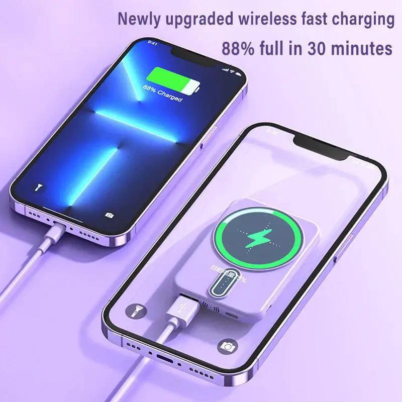 Magnetic Wireless Power Bank Portable Charging Solution