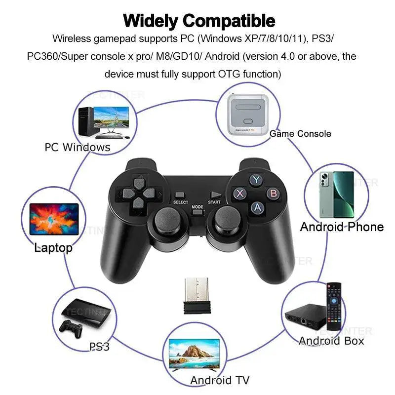 2.4G Wireless Game Controller PS3 Android PC Gamepad