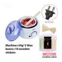 200CC Wax Heater Warmer Hair Removal Machine For Hand Foot Body SPA Epilator Paraffin Wax Pot +Wax Beans + Wood Sticks
