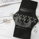 Butterfly Chain Corset Wide Belts PU Leather Slimming Girdle