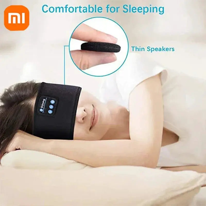 Wireless Sleep Aid Headset With Music Bluetooth Eye Mask