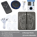EMS Foot Massager Mat Electric TENS Feet Massager Pad Foldable Massage Mat Muscle Stimulation Fisioterapia Terapia Fisica Salud