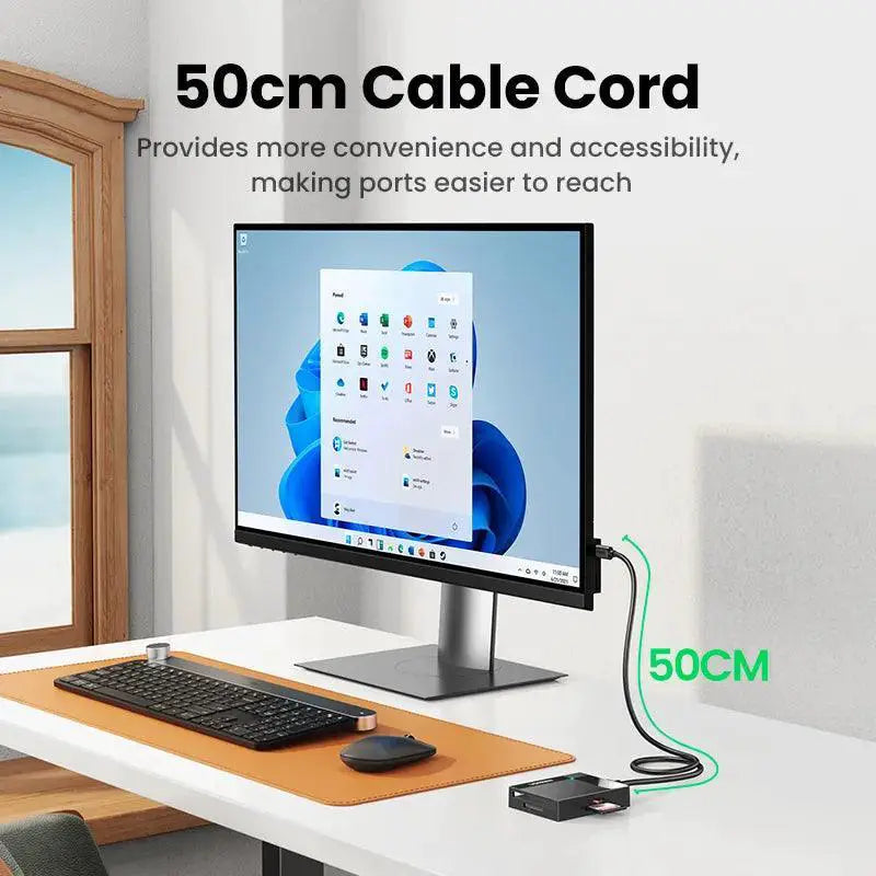 Card Reader USB 3.0 USB C OTG Rapid Data Transfer Device