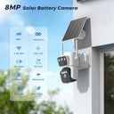 Solar Outdoor Security Camera for Homes