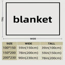 1 Piece of Super Soft Thickened Blanket for Warm Sleep