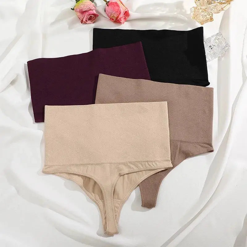 Finetoo High Waist Slimming Panty Seamless Sexy Thong