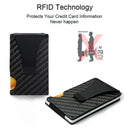 Slim RFID Card Wallet for Daily Security