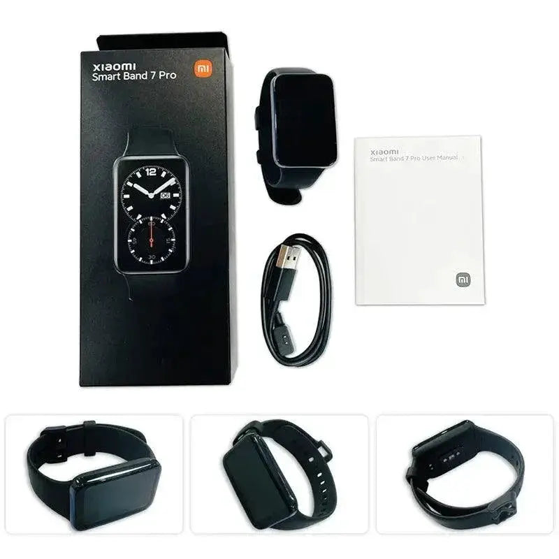 Band 7 Pro AMOLED Smart Band with GPS and Alexa Features