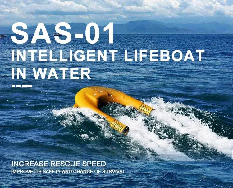 Intelligent Lifesaving Electric Remote Control Lifeboat