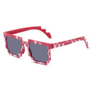 Trendy Mosaic Sunglasses for Kids and Adults UV Protection