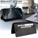 Magnetic Leather Case - Secure Wallet Flip