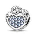 Sterling Silver Charm Beads Mask