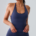 Back Cross Sports Bra Women - Yogi Fit Chest Pad