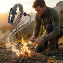 Adjustable Survival Paracord Bracelet