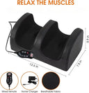 XINDU Electric Foot Massager Heating Roller with Remote Control Shiatsu Kneading Deep Tissue Muscles Daily Relax Foot Stress