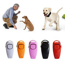Pet Dog Clicker And Whistle Training Tool For Puppy Control