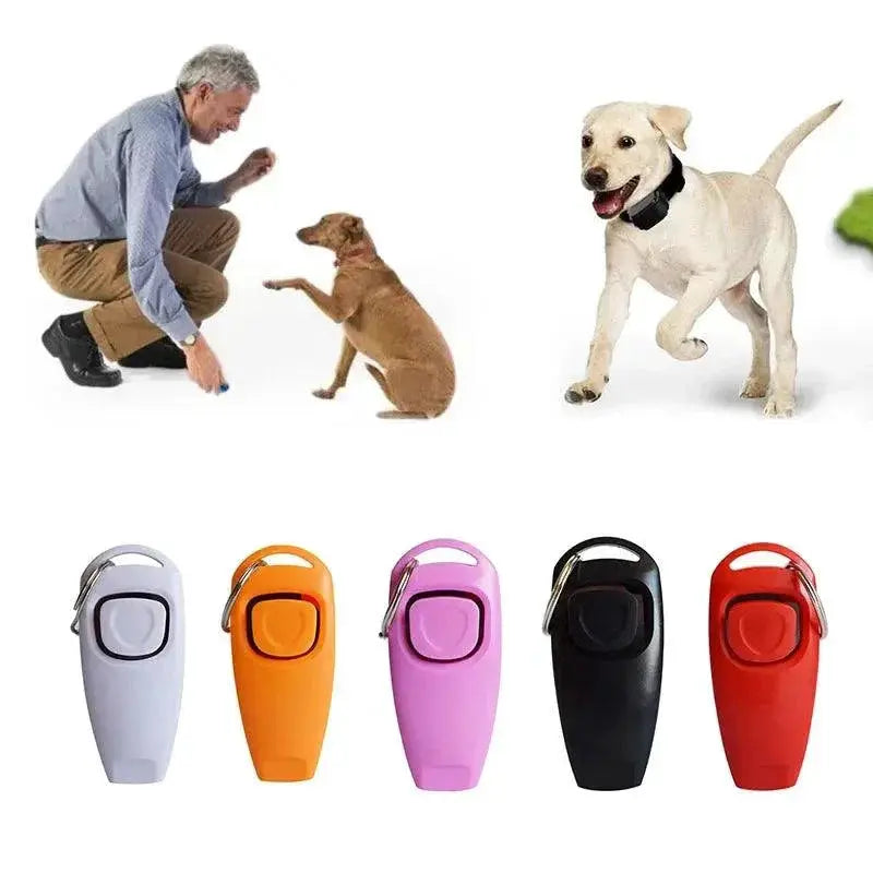 Pet Dog Clicker And Whistle Training Tool For Puppy Control