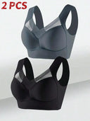 Ultra Soft Wireless Lace Sport Bra
