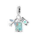 Sterling Silver Charm Love Charms