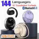 AI Real Time Language Translation Earphones 144 Languages Travel Ready