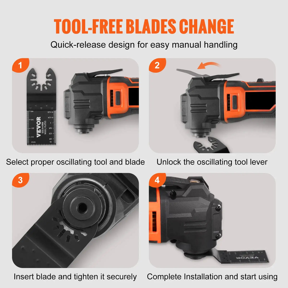 Pack Oscillating Saw Blades — product view 5