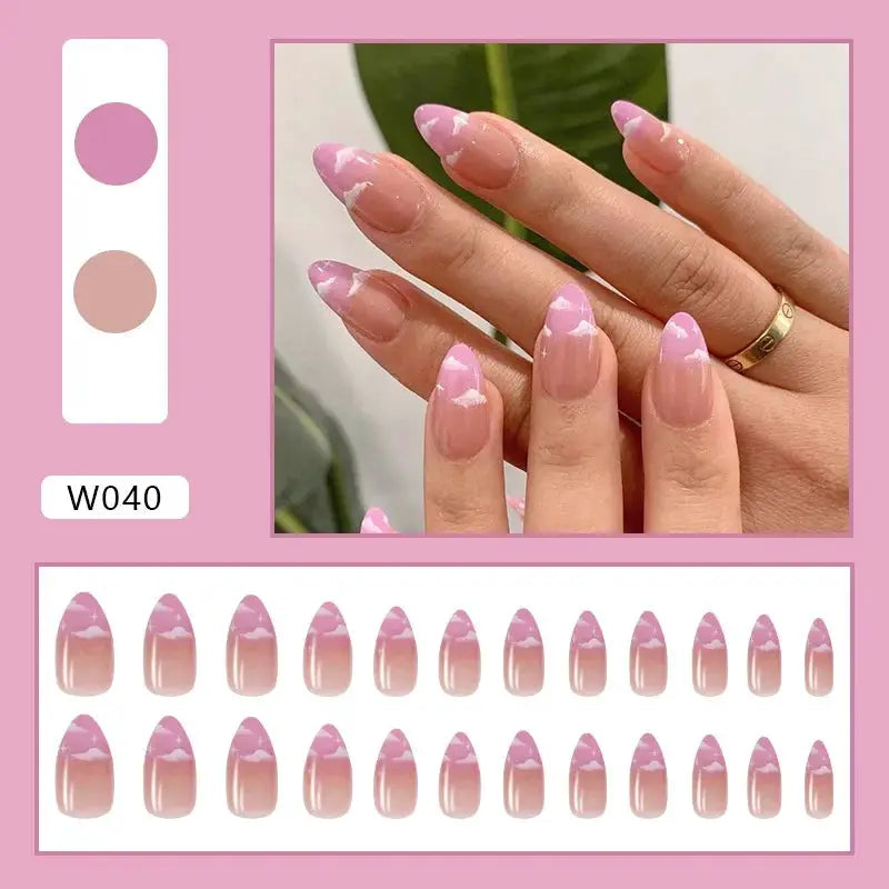 Reusable Floral Nail Tips for DIY Nails — product view 18