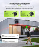 Outdoor PTZ Camera for Homes 4MP Clarity