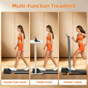 Under Desk Walking Pad Treadmill 3 HP Foldable 12 Percent Incline