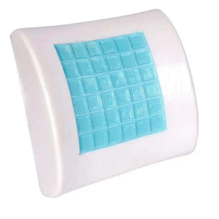 Cooling Gel Memory Foam Car Lumbar Support Cushion