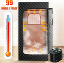 Portable Steam Sauna for Home Spa Tent with 1600W Steamer