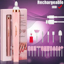 Electric Nail Drill - Fast 4Speed Portable File.