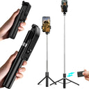 Telescopic Bluetooth Selfie Stick - 67 Inch Reach