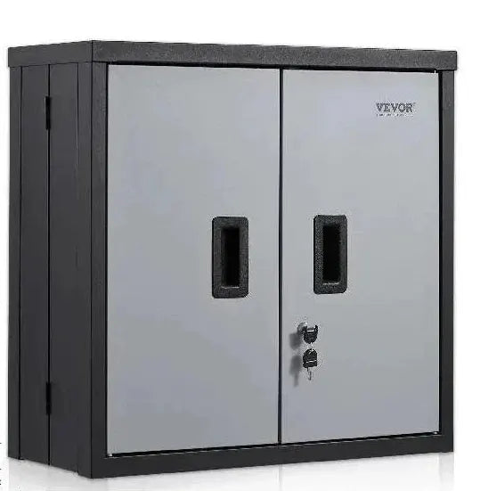 VEVOR Foldable Wall Cabinet Metal Garage Locker Tool Chest