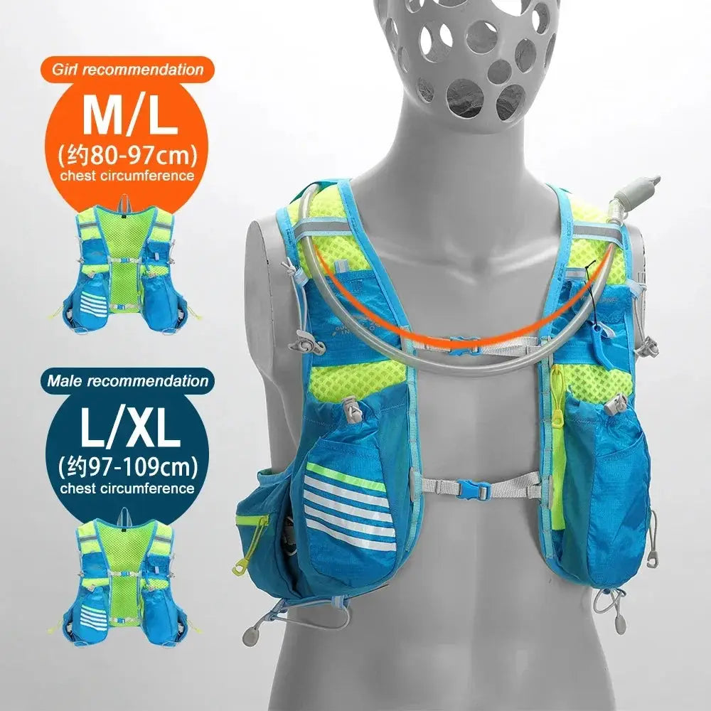 8L Hydration Running Backpack Vest For Cycling And Hiking