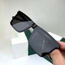 Men's Retro Square Windproof Sunglasses with UV Protection