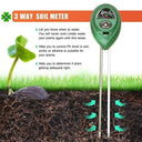 Moisture Sunlight pH Meter for Garden Plants and Flowers