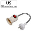 E27 Plug In Lamp Base - Convenient Safety Switch