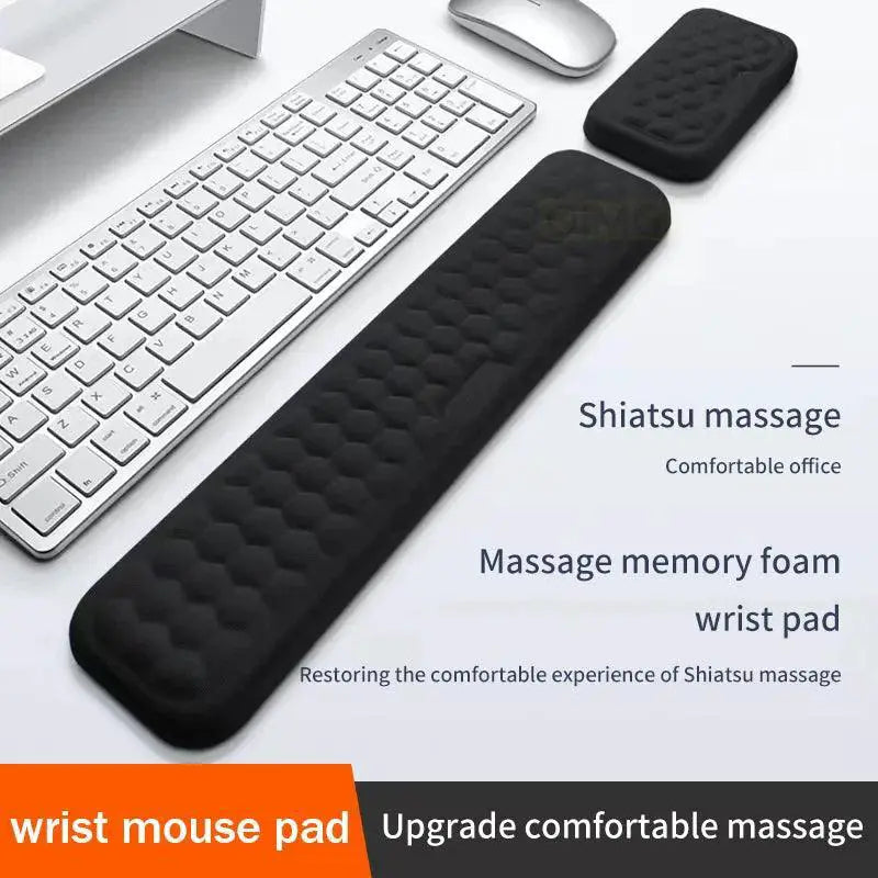Ergonomic Memory Cotton Wrist Rest Pad For Comfort Support - OurLum.com