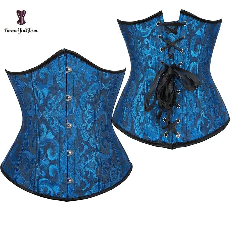 Jacquard Waist Shaper Bodysuit for Women Comfort Corset