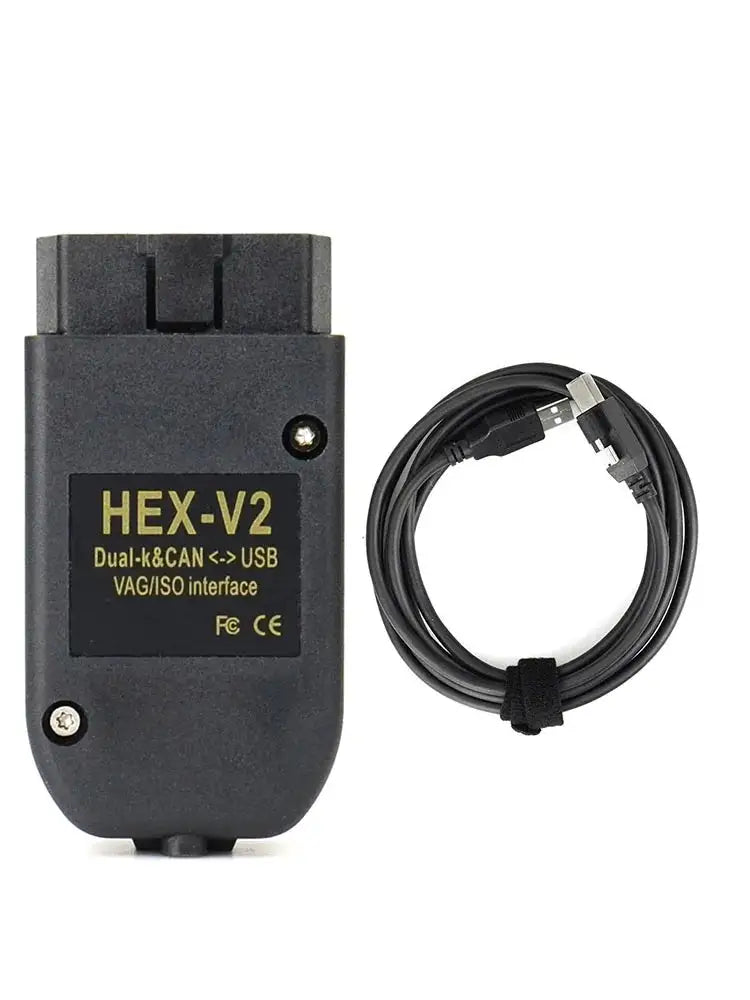 2026 Newest OBD2 Diagnostic VAG Scanner Tool Cable HEX V2 Wesheu VCDS 26.3 VCDS VAG COM 24.7 For Audi SKODA VW