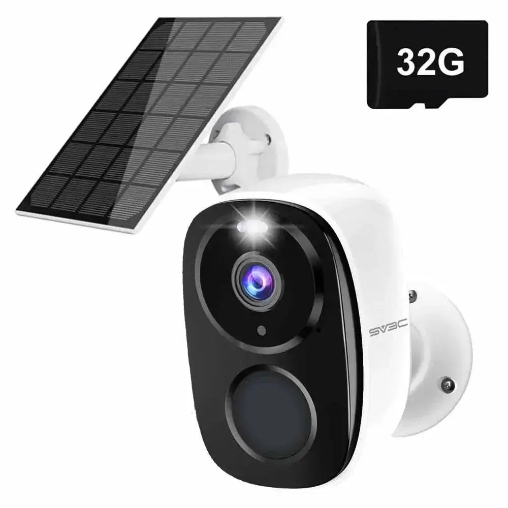 Outdoor Solar Camera for Property Safety — 256G Battery Camera